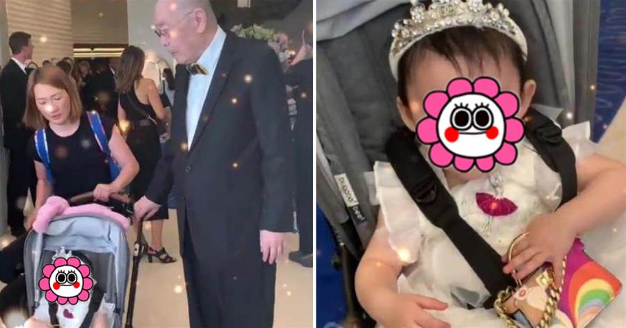 83歲劉詩昆帶1歲女兒出席戛納！成為全場最小嘉賓，出生就有5個億， 還打算再生2個兒子