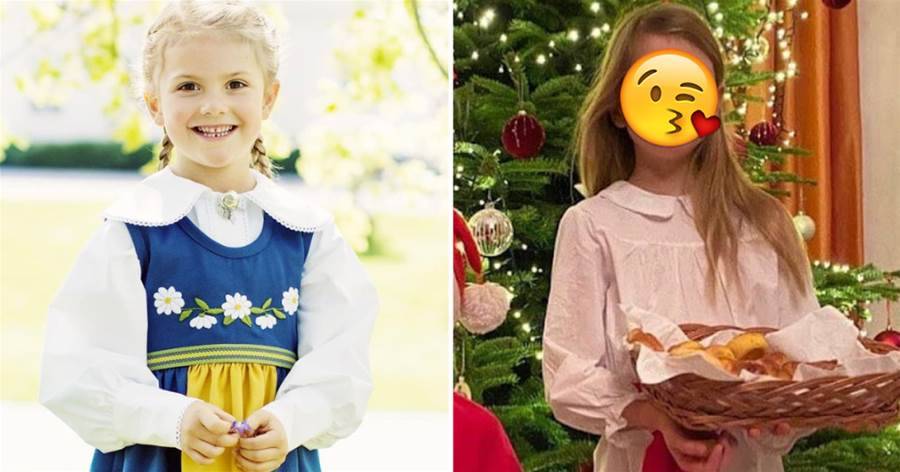 瑞典9歲王儲公主近照曝光！金色長髮美如瓷娃娃，網贊：女王氣場已初步形成