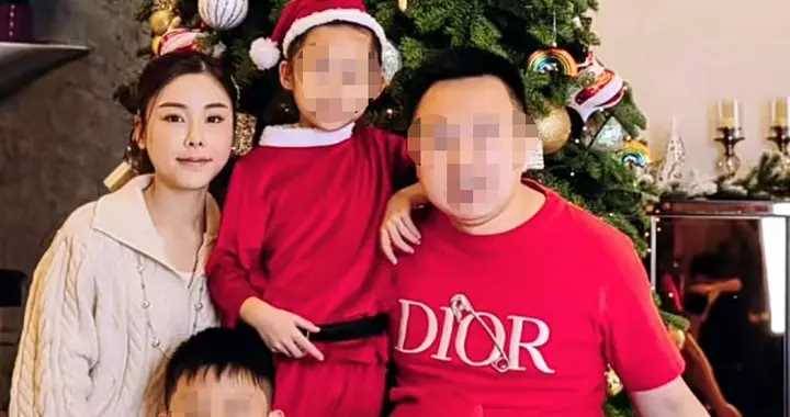 28歲名媛遇害前夫已被捕，生前家庭照曝光，有4娃受二婚老公寵愛